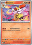 Pokémon-kaart Braixen 012/086 Common uit de set Chaos Rising