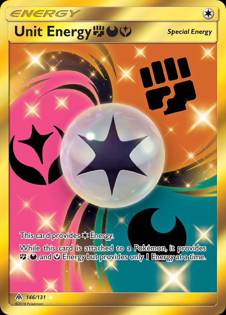 Pokémon-kaart Unit Energy 146/131 Secret Rare uit de set Forbidden Light Image principale du produit