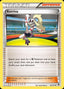 Pokémon-kaart Korrina 95/111 Uncommon uit de set Furious Fists