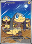 Pokémon-kaart Helioptile 143/132 Illustration Rare uit de set Mega Evolution
