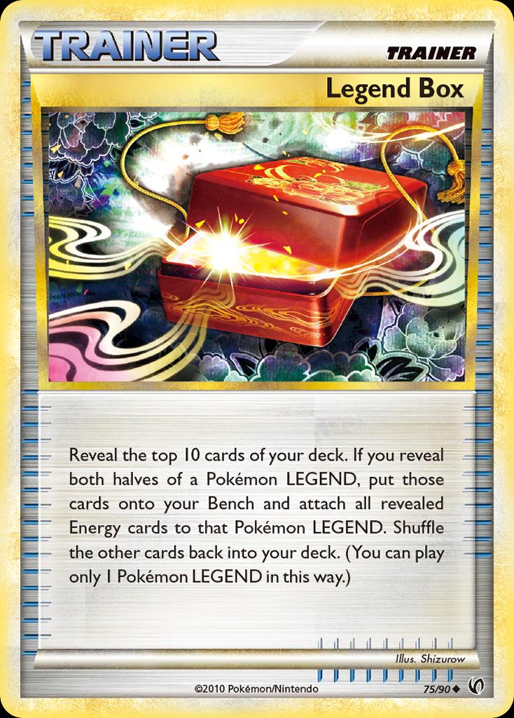 Pokémon-kaart Legend Box 75/90 Uncommon uit de set Undaunted Hoofdafbeelding