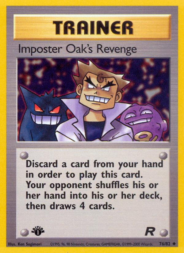 Imposter Oak's Revenge - Team Rocket (Uncommon) [TR-76] Immagine principale del prodotto