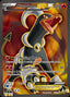 Pokémon-kaart Houndoom EX 153/162 Ultra Rare uit de set BREAKthrough