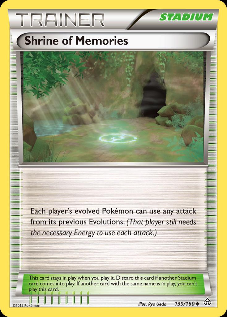 Pokémon-kaart Shrine of Memories 139/160 Uncommon uit de set Primal Clash Hoofdafbeelding