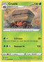Pokémon-kaart Crustle 012/203 Uncommon uit de set Evolving Skies