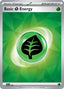 Pokémon-kaart Basic Grass Energy 009 Common uit de set Scarlet & Violet Energies