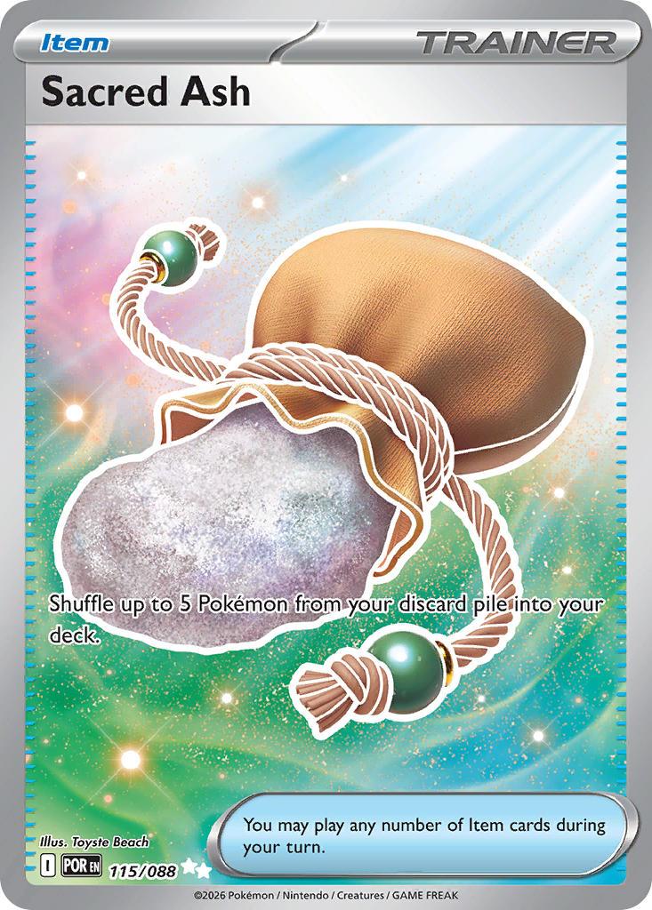 Pokémon-kaart Sacred Ash 115/088 Ultra Rare uit de set Perfect Order Image principale du produit