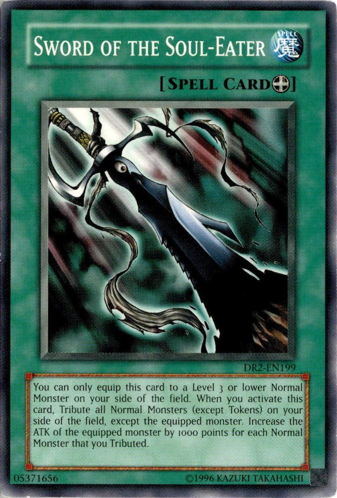 Yu-Gi-Oh!-kaart Sword of the Soul-Eater DR2-EN199 Common uit Dark Revelation 2 Hauptbild