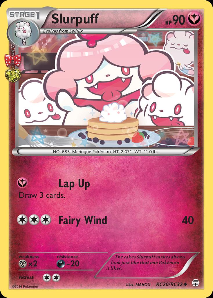 Pokémon-kaart Slurpuff RC20/RC32 Uncommon uit de set Generations Hauptbild