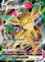 Pokémon-kaart Leafeon VMAX 003/069 Triple Rare uit de set Eevee Heroes