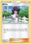 Pokémon-kaart Wicke 127/147 Uncommon uit de set Burning Shadows