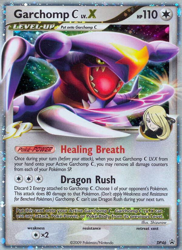 Pokémon-kaart Garchomp C LV.X DP46 Promo uit de set DP Black Star Promos Hoofdafbeelding