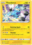 Pokémon-kaart Thundurus 052/198 Holo Rare uit de set Chilling Reign