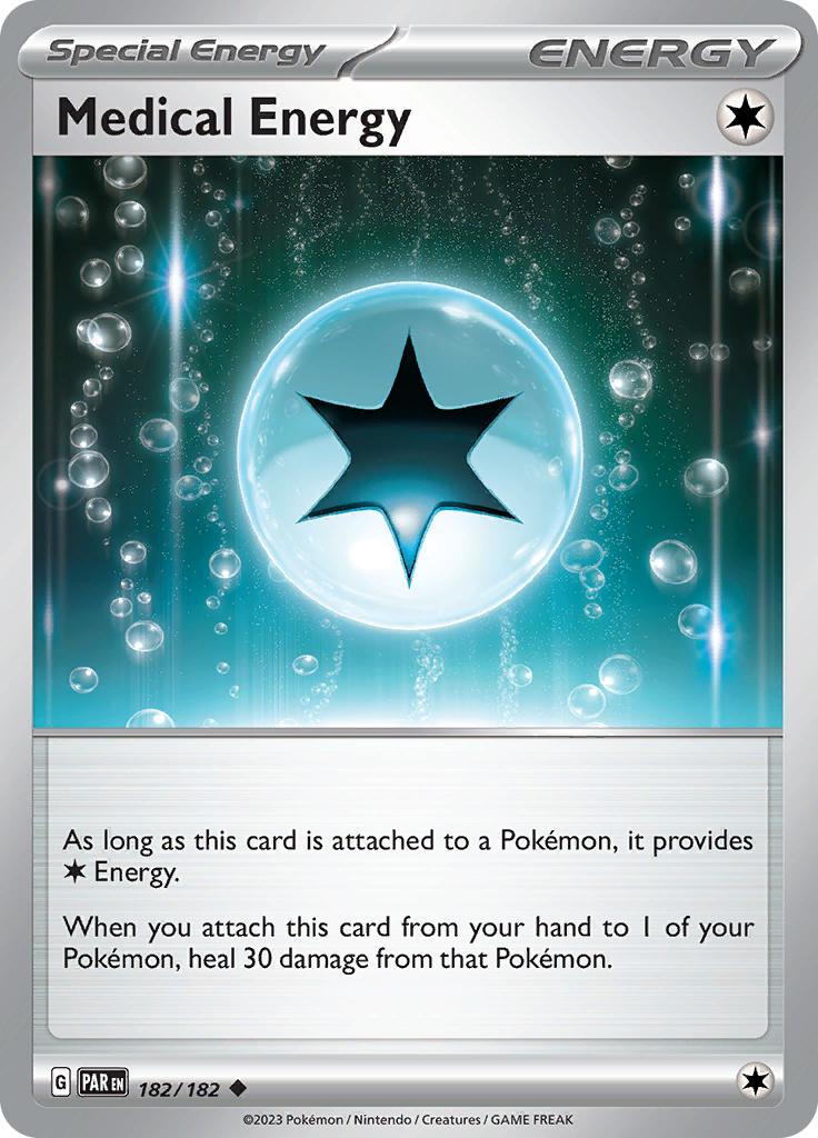 Pokémon-kaart Medical Energy 182/182 Uncommon uit de set Paradox Rift