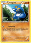 Pokémon-kaart Croagunk 58/114 Common uit de set Steam Siege