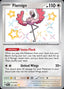 Pokémon-kaart Flamigo 211/91 Shiny Rare uit de set Paldean Fates