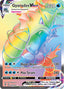 Pokémon-kaart Gyarados VMAX 207/203 Secret Rare uit de set Evolving Skies