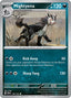 Pokémon-kaart Mightyena 106/162 Common uit de set Temporal Forces