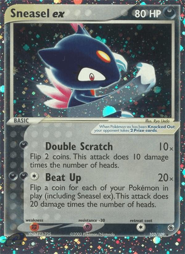 Sneasel ex - EX Ruby & Sapphire (Ultra Rare) [RS-103] Image principale du produit