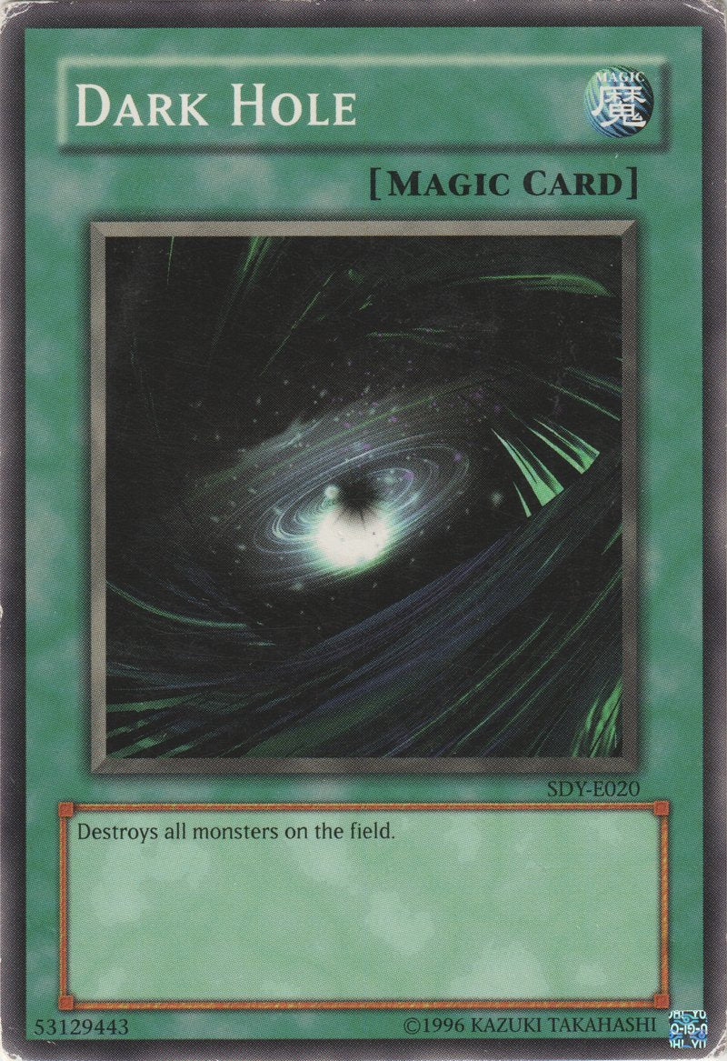 Yu-Gi-Oh!-kaart Dark Hole SDY-E020 Common uit Starter Deck: Yugi