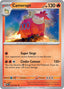 Pokémon-kaart Camerupt 012/091 Uncommon uit de set Paldean Fates