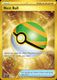 Pokémon-kaart Nest Ball 255/198 Secret Rare uit de set Scarlet & Violet