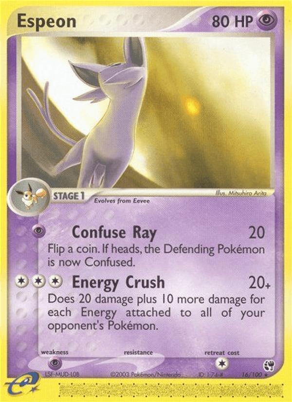 Espeon - EX Sandstorm (Rare) [SS-16]