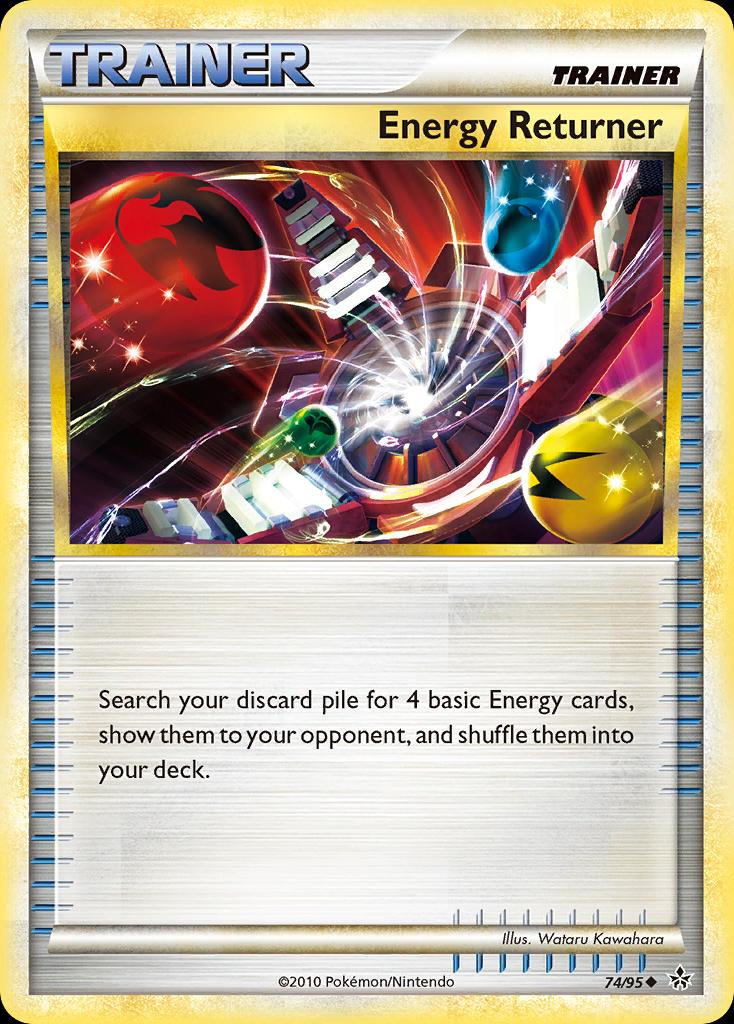 Pokémon-kaart Energy Returner 74/95 Uncommon uit de set Unleashed Image principale du produit