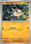 Pokémon-kaart Mankey 090/182 Common uit de set Destined Rivals