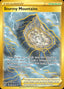 Pokémon-kaart Stormy Mountains 232/203 Secret Rare uit de set Evolving Skies