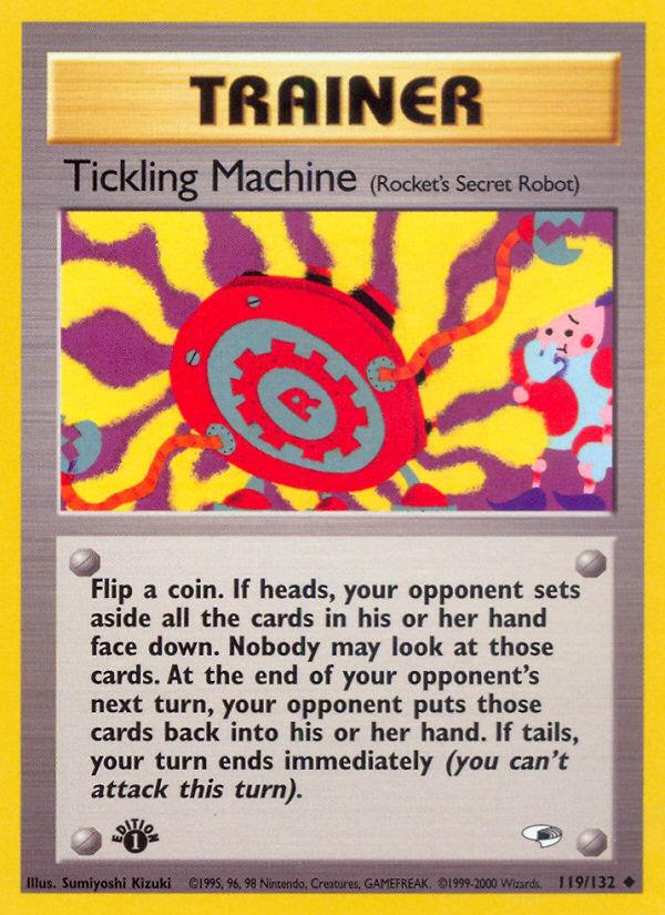 Pokémon-kaart Tickling Machine 119/132 Uncommon uit de set Gym Heroes Hoofdafbeelding