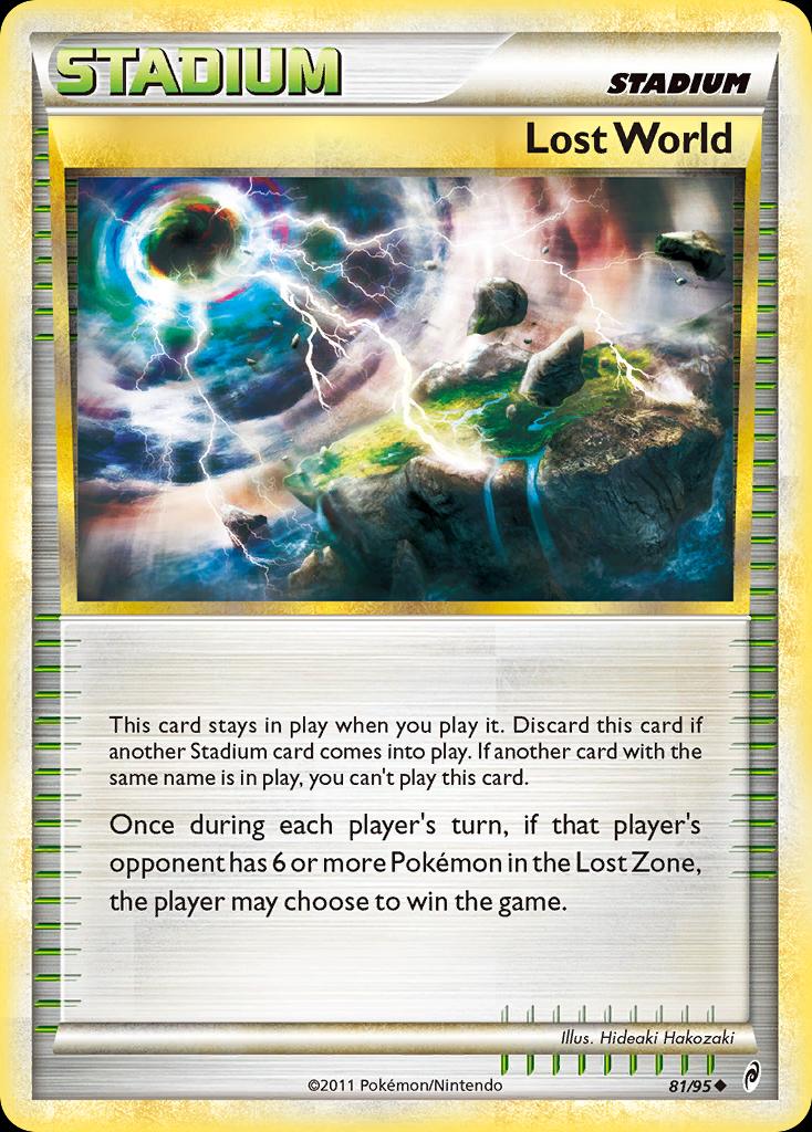 Pokémon-kaart Lost World 81/95 Uncommon uit de set Call of Legends Hoofdafbeelding