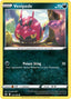 Pokémon-kaart Venipede 105/198 Common uit de set Chilling Reign