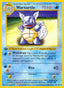 Pokémon-kaart Wartortle 42/102 Uncommon uit de set Base Set