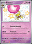Pokémon-kaart Rabsca 163/91 Shiny Rare uit de set Paldean Fates