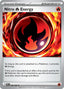Pokémon-kaart Nitro Energy (Fire) 086/086 Rare uit de set Chaos Rising
