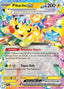 Pokémon-kaart Pikachu ex 057/191 Double Rare uit de set Surging Sparks