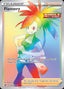 Pokémon-kaart Flannery 215/198 Secret Rare uit de set Chilling Reign