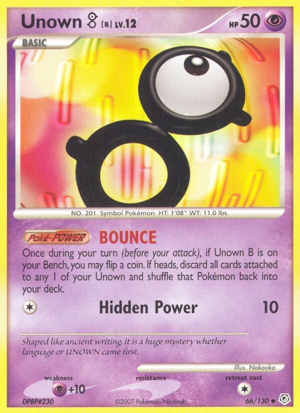Unown Lv.12 – Diamond & Pearl 66 – Pokémon TCG single card | Lichcards