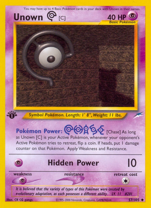 Unown – Neo Destiny 57 – Pokémon TCG single card | Lichcards Main image