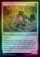 Unstable Glyphbridge // Sandswirl Wanderglyph (Foil) (LCI)