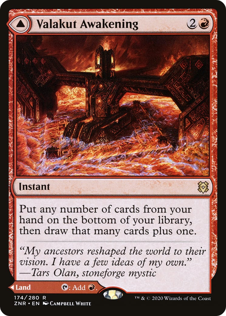 Valakut Awakening // Valakut Stoneforge – Zendikar Rising 174 – Magic: The Gathering single card | Lichcards Image principale du produit