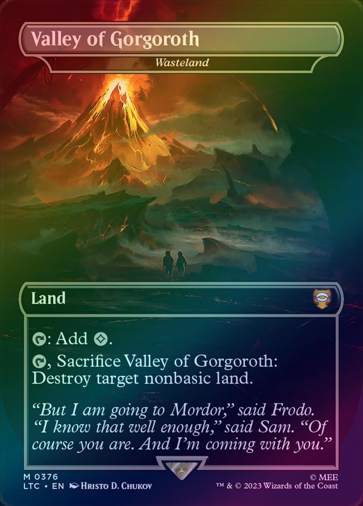 Valley of Gorgoroth // Wasteland (Foil) (LTC)