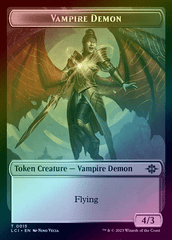 Vampire Demon // Gnome - Extended Art (Foil) (LCI)