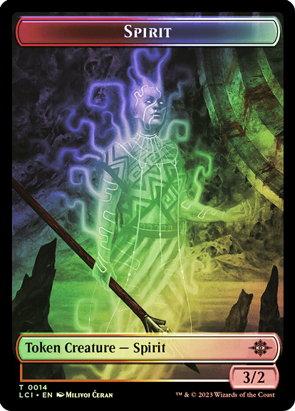 Vampire // Spirit - Extended Art (Foil) (LCI)