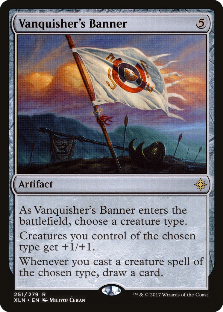 Vanquisher's Banner – Ixalan 251 – Magic: The Gathering single card | Lichcards Hoofdafbeelding