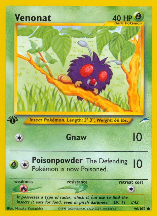 Venonat – Neo Destiny 90 – Pokémon TCG single card | Lichcards Hauptbild