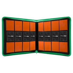 Vivid 12-pocket Zippered PRO-Binder Green 0074427157418