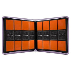 Vivid 12-pocket Zippered PRO-Binder Purple 0074427157425