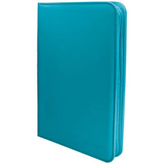 Vivid 12-pocket Zippered PRO-Binder Teal 0074427157463